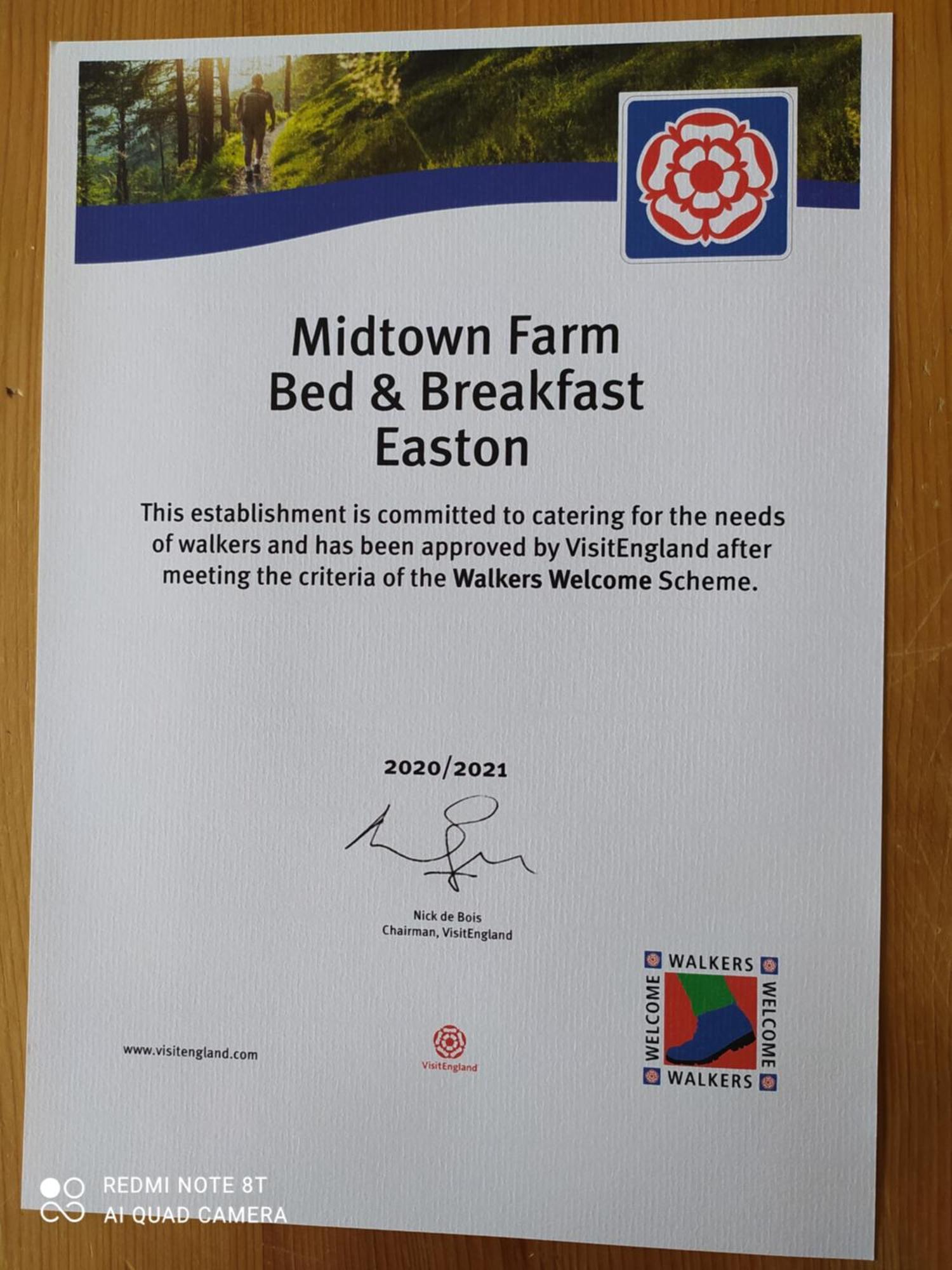 Midtown Farm Bed & Breakfast Easton (Cumbria) Exterior foto